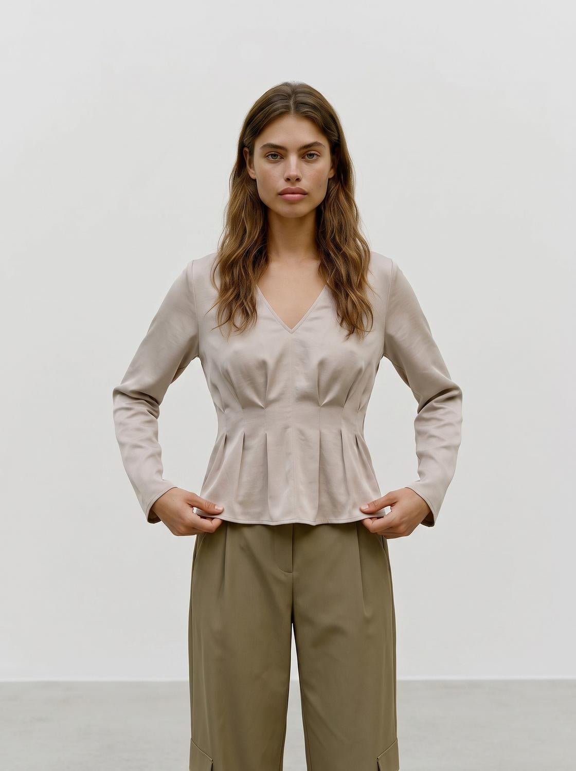 VMMIRO Top - Pumice Stone - VERO MODA & VILA Bergvik